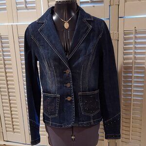 Jean Jacket by Point Zero Nicole Benisti Size S